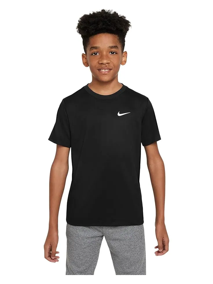 Футболка Nike Kids Dri-FIT Legend Tee Swoosh LBR — изображение 1 из 3, черный