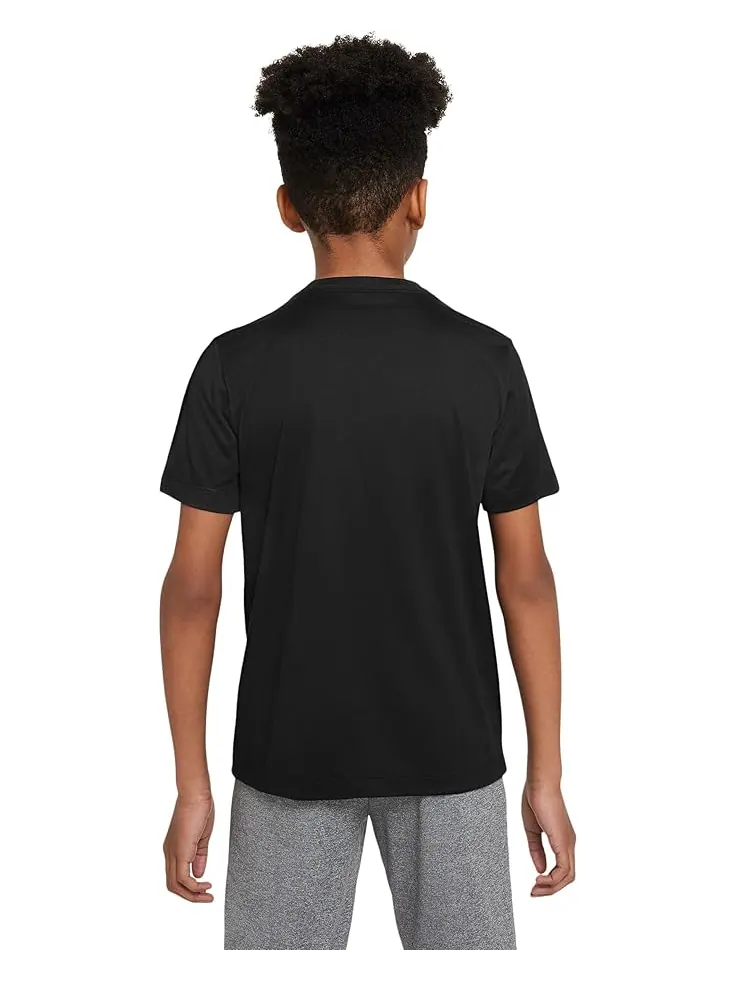 Футболка Nike Kids Dri-FIT Legend Tee Swoosh LBR — изображение 2 из 3, черный