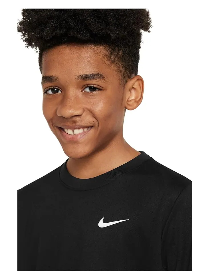 Футболка Nike Kids Dri-FIT Legend Tee Swoosh LBR — изображение 3 из 3, черный