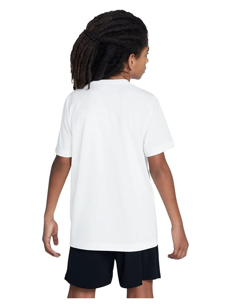 Футболка Nike Kids Dri-FIT Legend Tee Swoosh LBR — изображение 2 из 2, белый