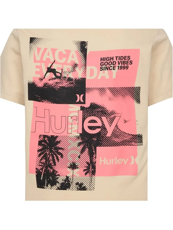 Футболка Hurley Kids Blocks Graphic T-Shirt — изображение 3 из 3, ратан