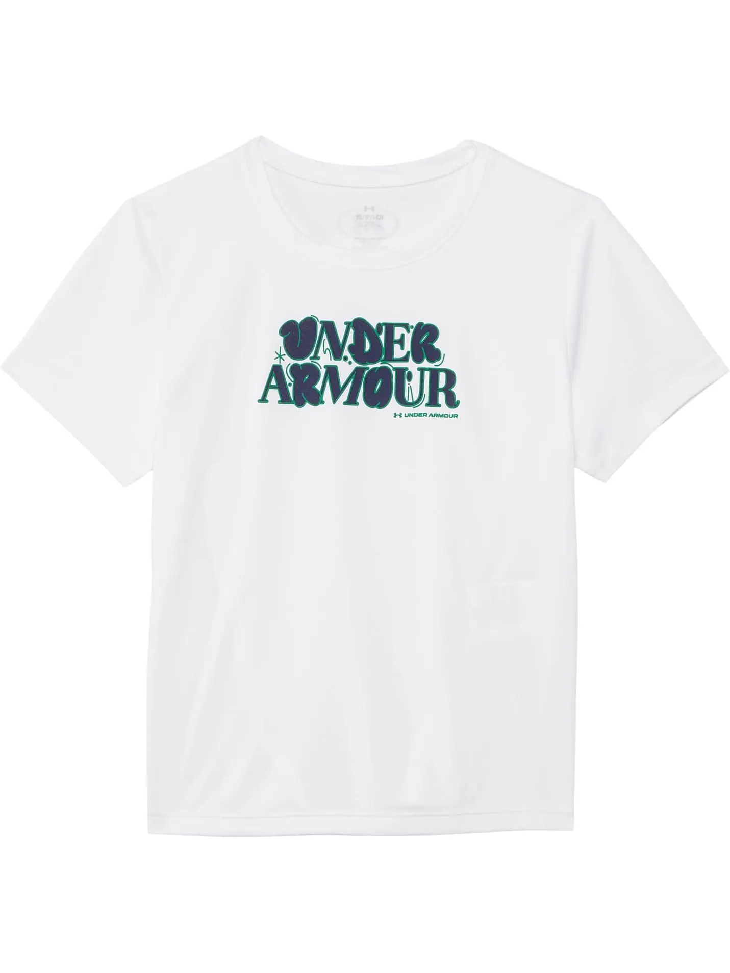 Футболка Under Armour Kids Tech Wordmark Short Sleeve T-Shirt — изображение 1 из 1