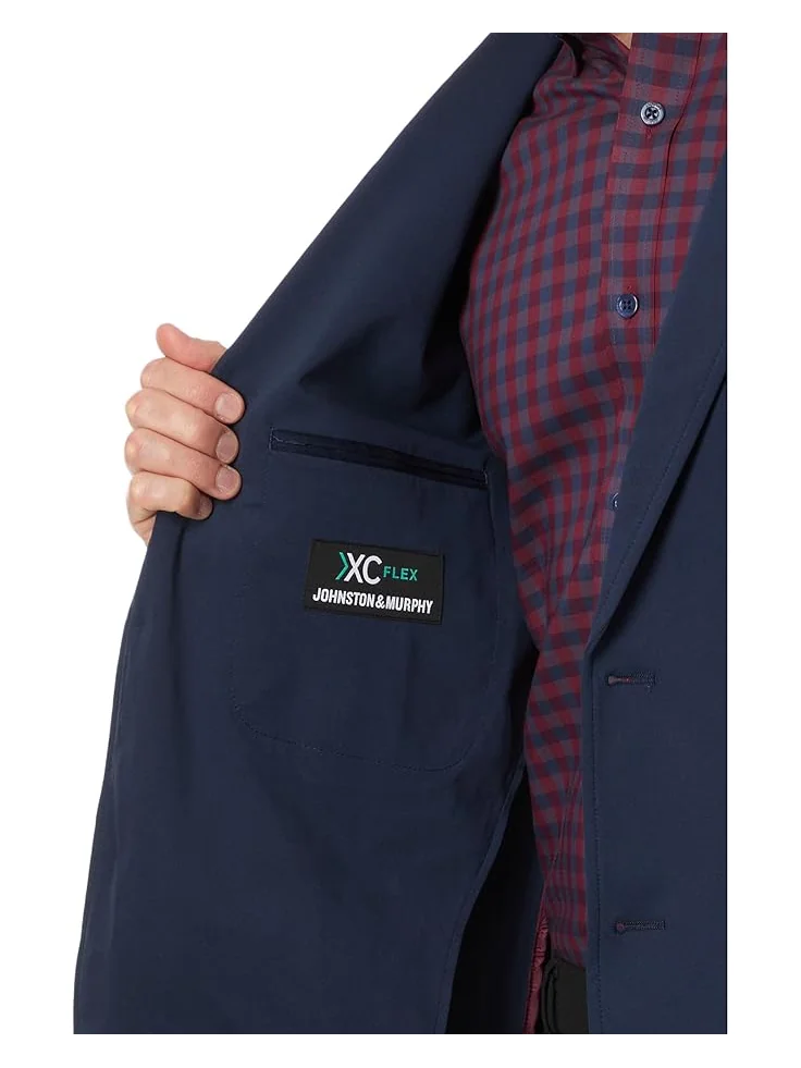 Блейзер Johnston & Murphy Xc Flex Knit Blazer — изображение 3 из 4, темно-синий