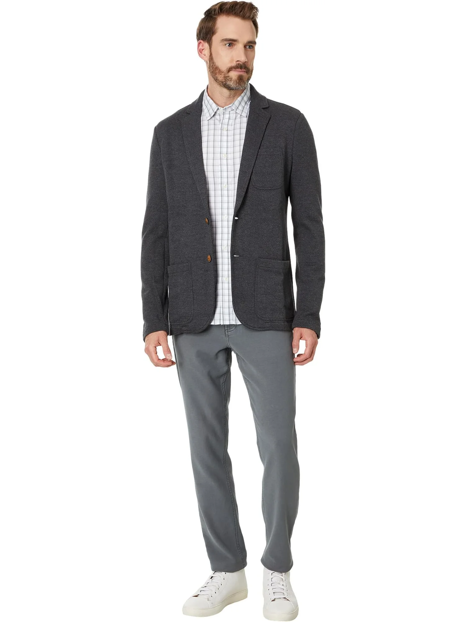 Блейзер Faherty Inlet Knit Blazer — изображение 4 из 4, черный