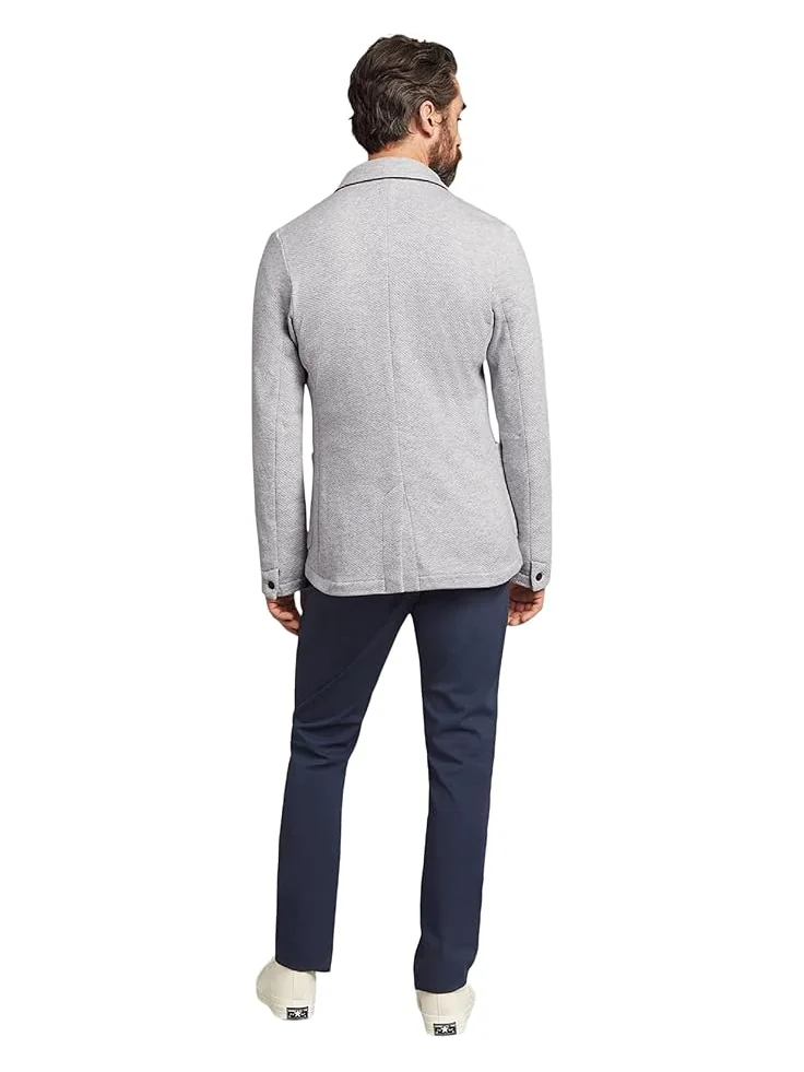 Блейзер Faherty Inlet Knit Blazer — изображение 2 из 4, серый