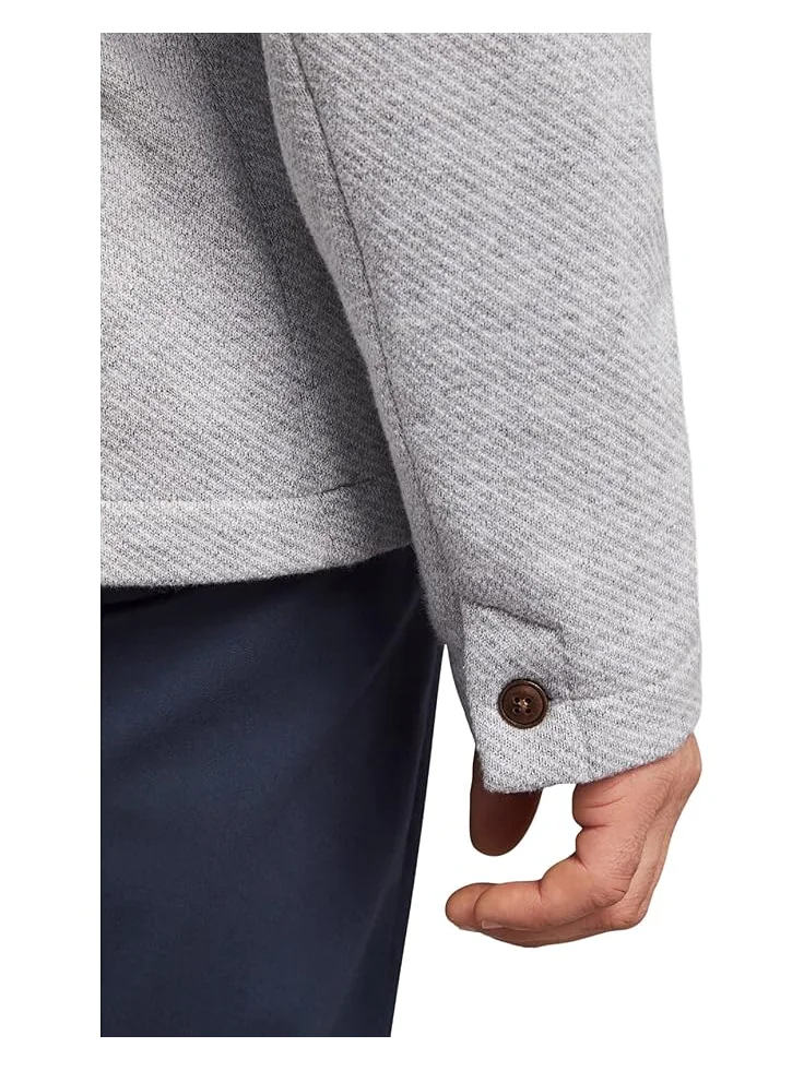 Блейзер Faherty Inlet Knit Blazer — изображение 3 из 4, серый