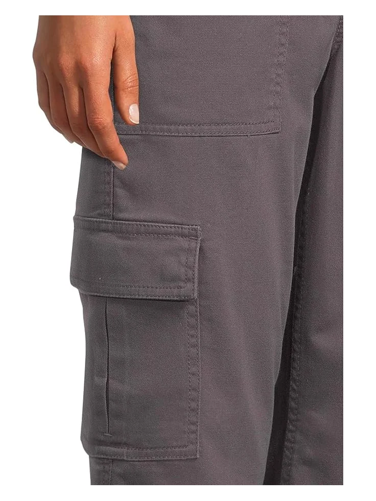 Брюки L.L.Bean Comfort Stretch Mid-Rise Straight-Leg Cargo Pants — изображение 4 из 5, серый