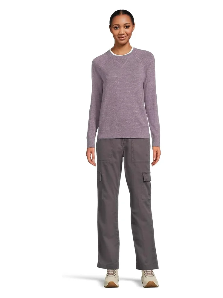 Брюки L.L.Bean Comfort Stretch Mid-Rise Straight-Leg Cargo Pants — изображение 5 из 5, серый