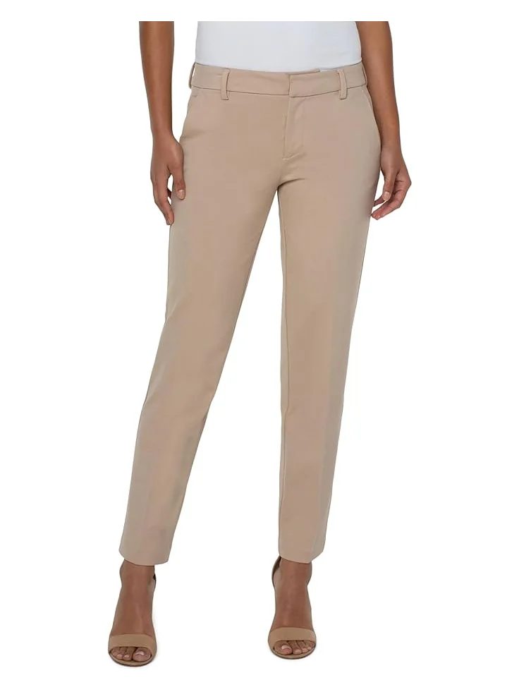 Брюки Liverpool Los Angeles Kelsey Slim Leg Trousers in Super Stretch Ponte Knit