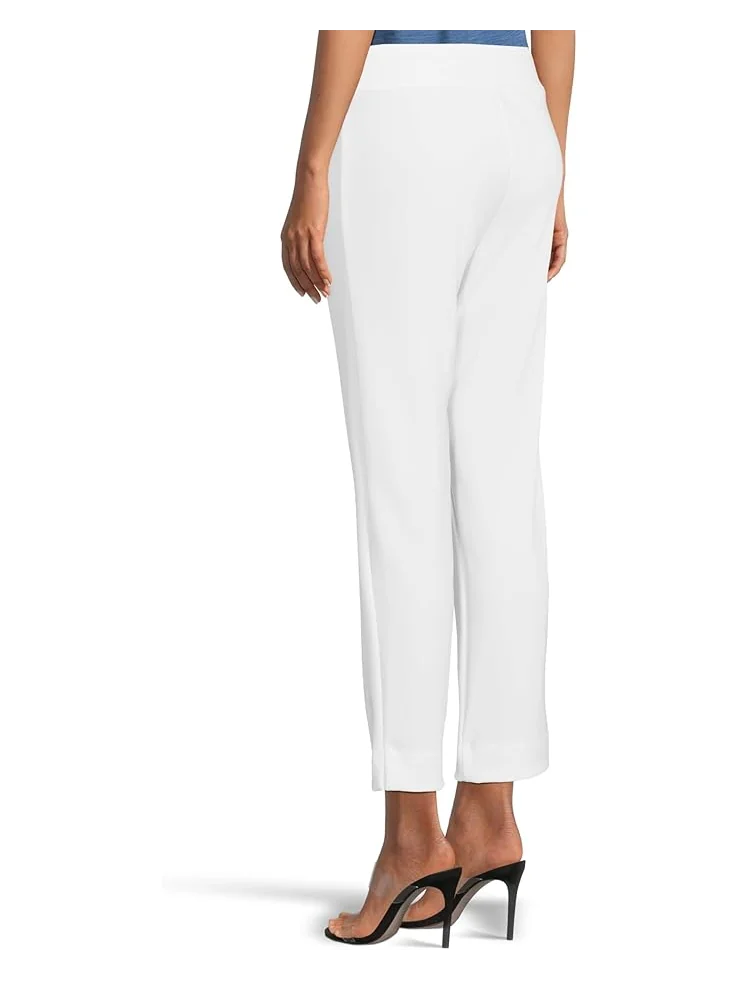 Брюки Krazy Larry Pull On Microfiber Ankle Pants — изображение 3 из 5, белый