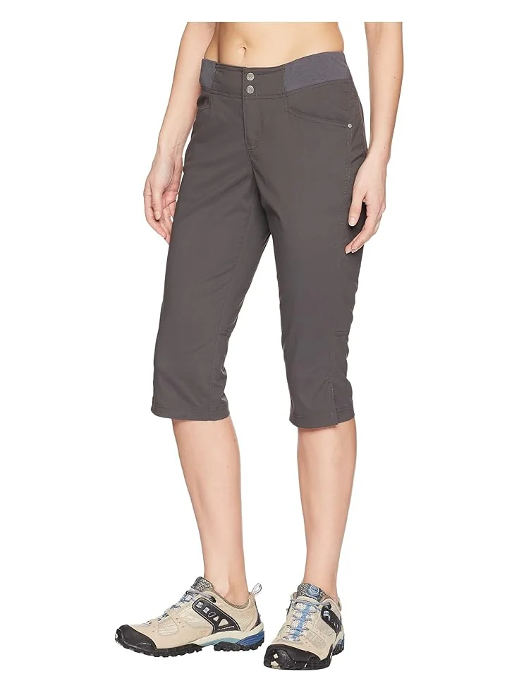 Брюки Royal Robbins Jammer Capri — изображение 2 из 4, серый