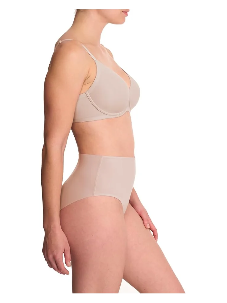 Бюстгальтер Natori Cloud Comfort Back Smoothing T-Shirt Bra — изображение 2 из 3, коричневый