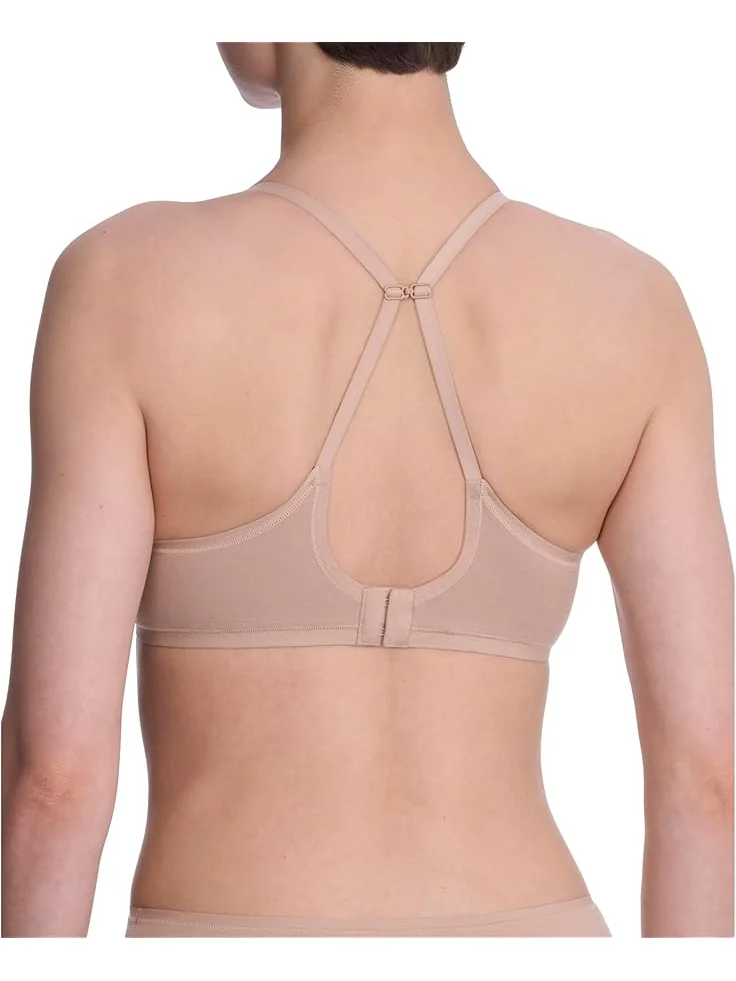 Бюстгальтер Natori Bliss Cotton Convertible T-Shirt Bra — изображение 4 из 4, кофе
