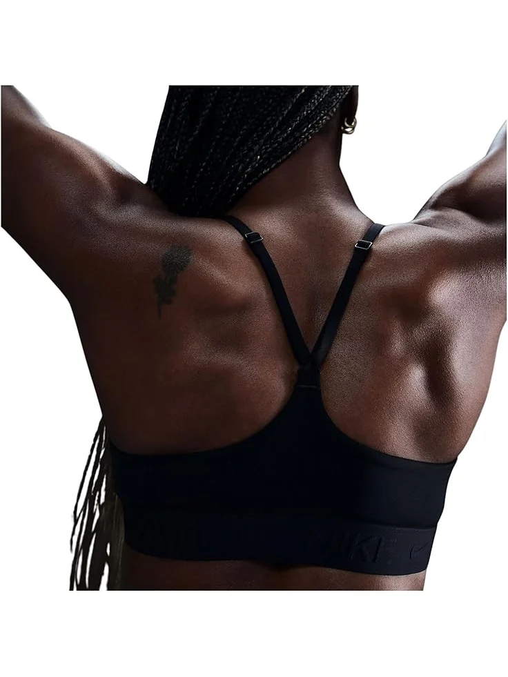 Бюстгальтер Nike Dri-FIT Indy Light Support Bra — изображение 3 из 3, черный