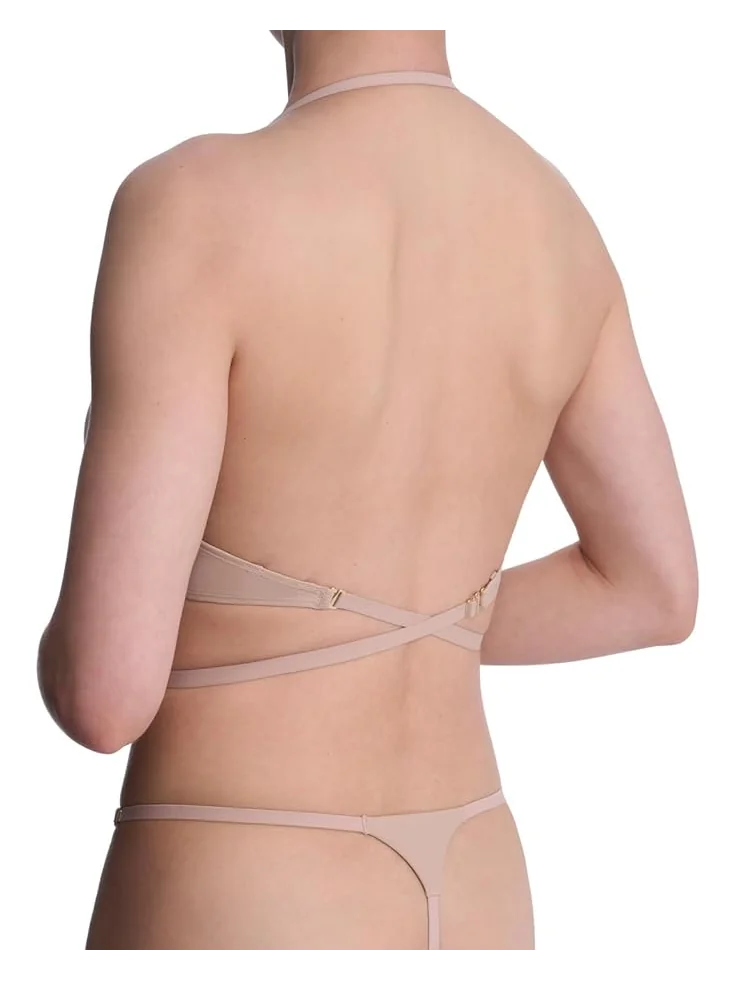 Бюстгальтер Natori Verge Convertible Plunge T-Shirt Bra — изображение 3 из 4, кофе
