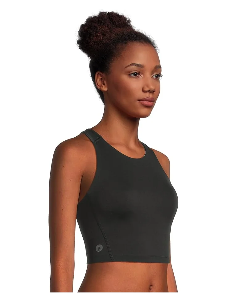 Бюстгальтер Smartwool Active Crop Bra — изображение 2 из 4, черный