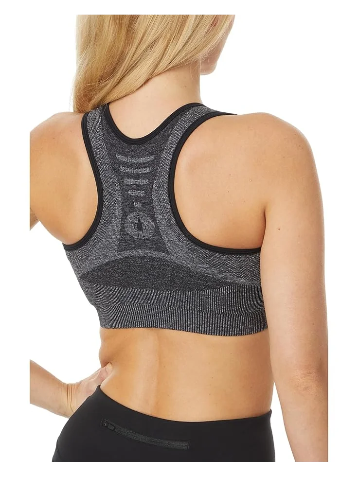 Бюстгальтер Smartwool Intraknit Racerback Bra — изображение 3 из 4, черный