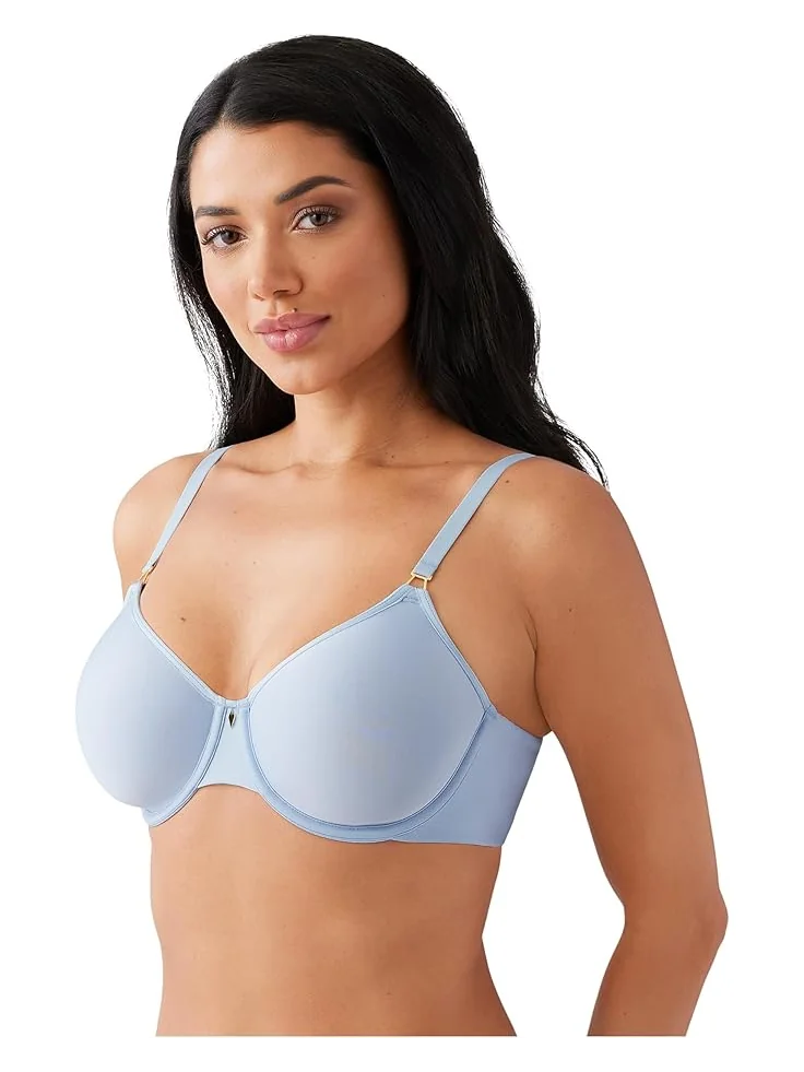 Бюстгальтер Wacoal Simply Done Seamless Underwire T-Shirt Bra — изображение 2 из 4, голубой