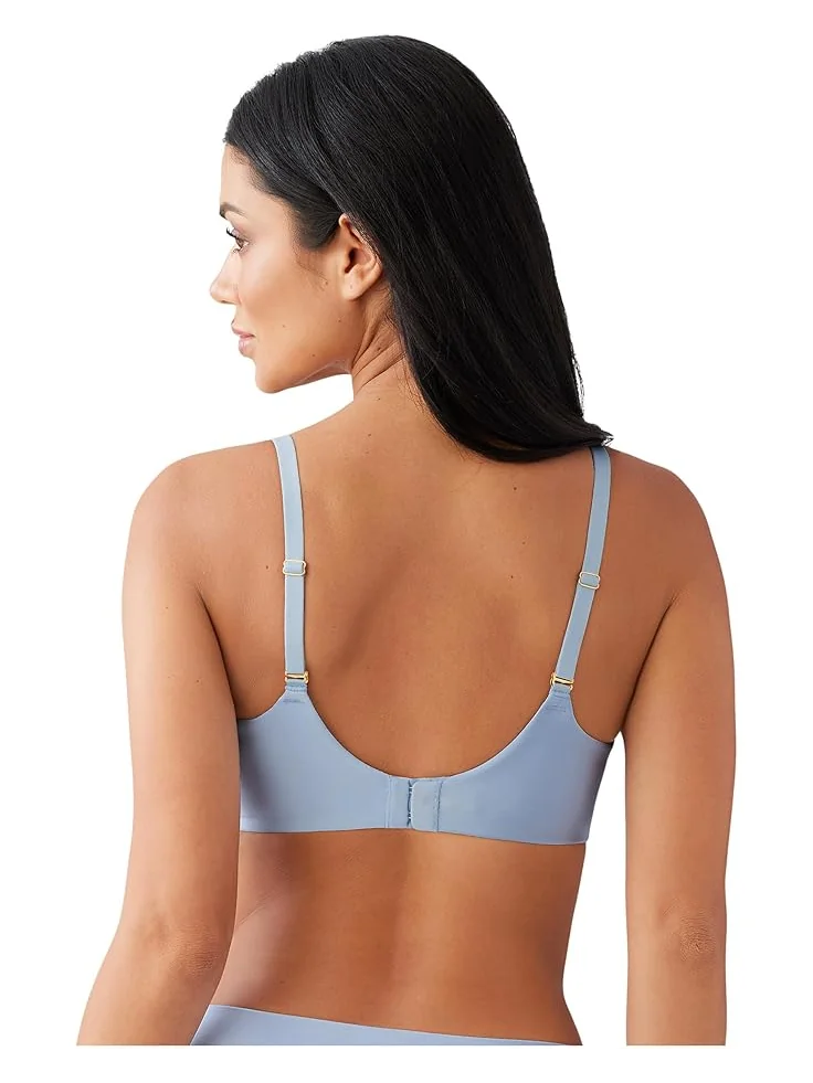 Бюстгальтер Wacoal Simply Done Seamless Underwire T-Shirt Bra — изображение 3 из 4, голубой
