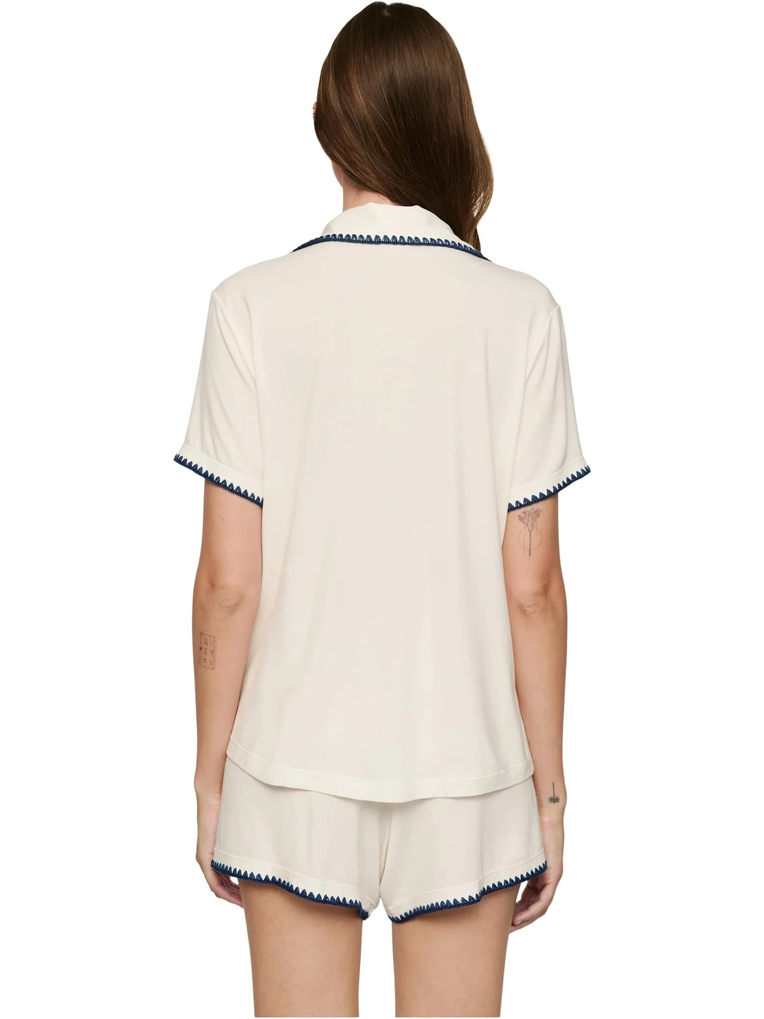 Пижама Eberjey Frida Relaxed Shorts Pj Set — изображение 2 из 3