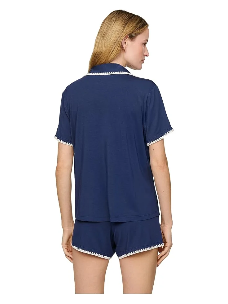 Пижама Eberjey Frida Relaxed Shorts Pj Set — изображение 2 из 3