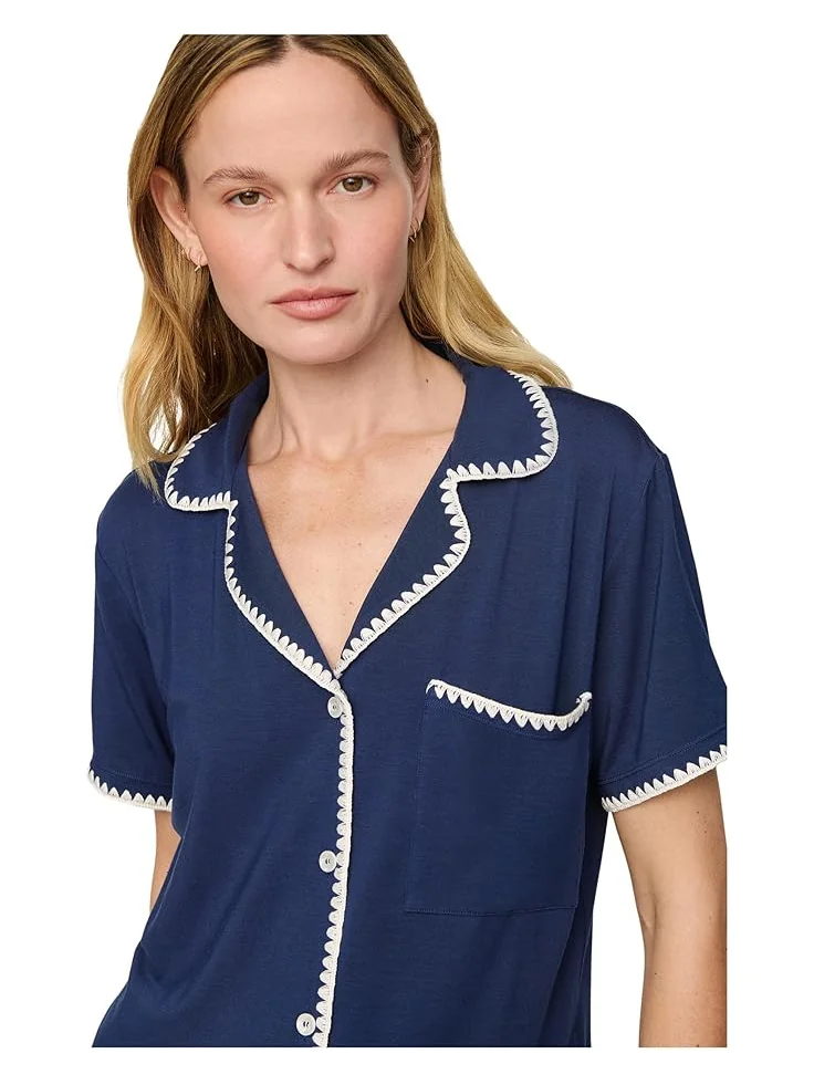 Пижама Eberjey Frida Relaxed Shorts Pj Set — изображение 3 из 3