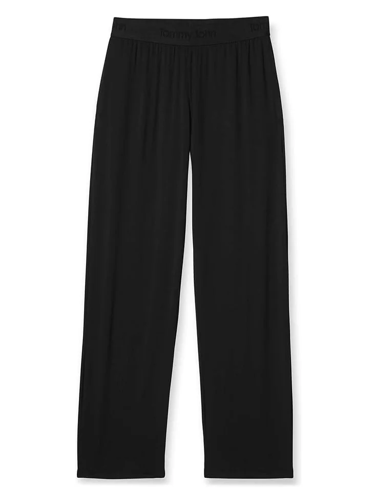 Пижамные брюки Tommy John Second Skin Sleep Pants — изображение 3 из 3, черный