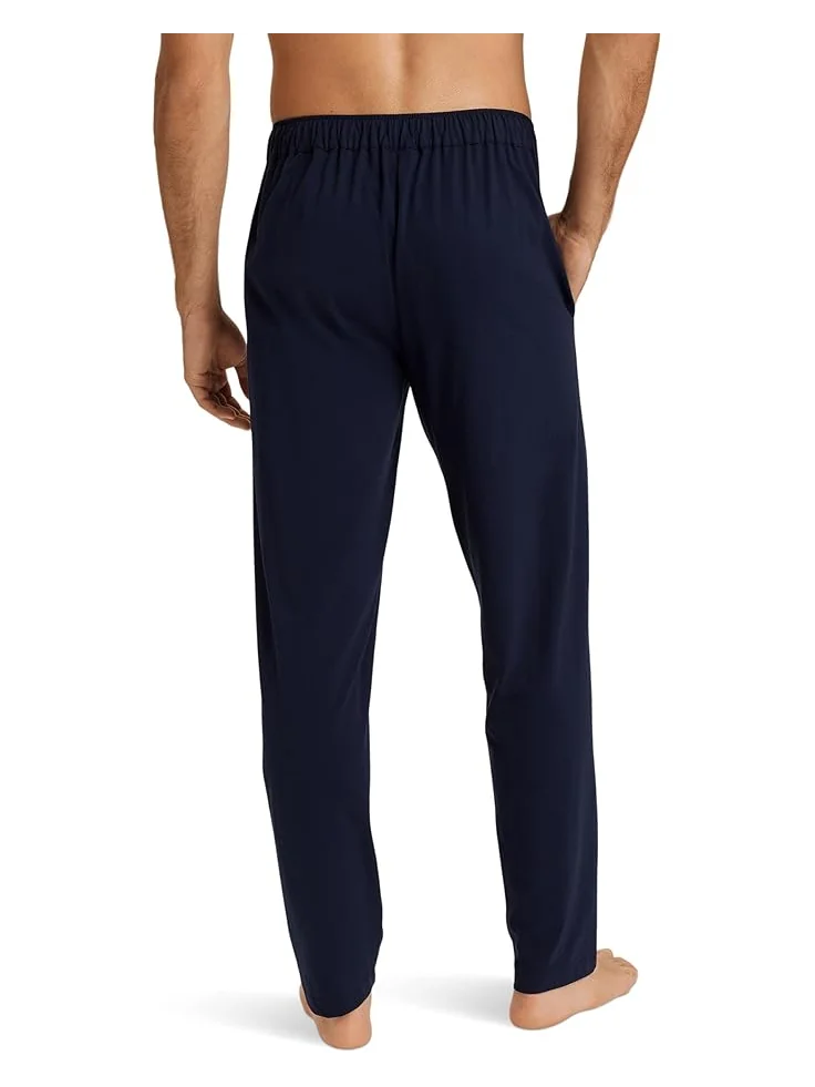 Пижамные брюки Hanro Night and Day Knit Lounge Pants — изображение 2 из 4, глубокий темно-синий