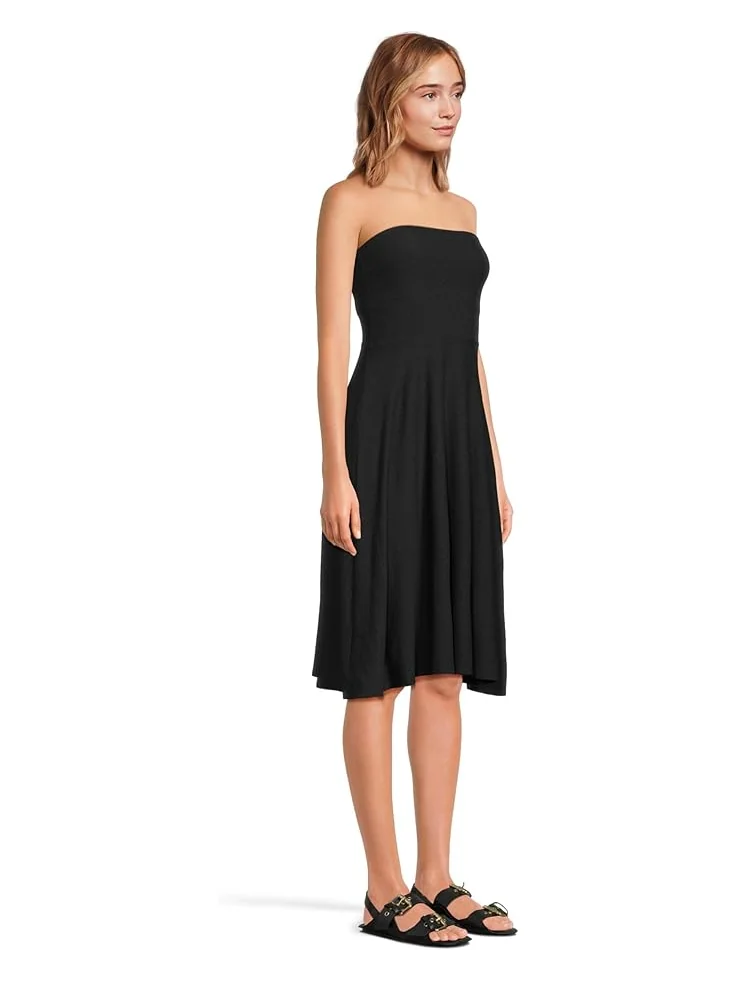 Платье Beyond Yoga Featherweight Strapless Dress — изображение 2 из 4, самая темная ночь
