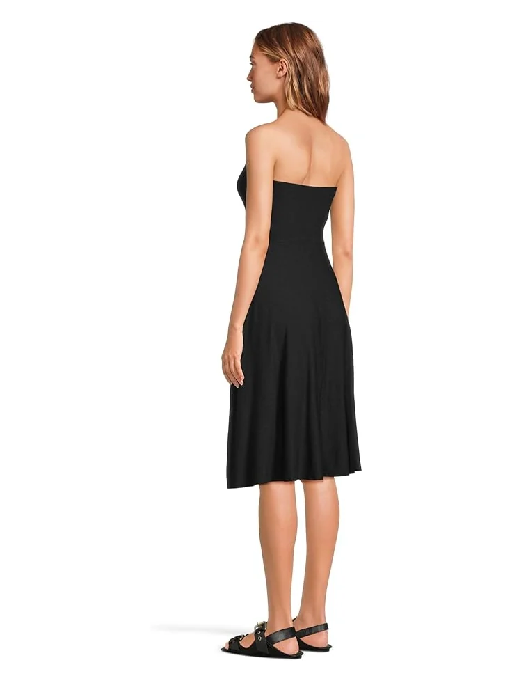 Платье Beyond Yoga Featherweight Strapless Dress — изображение 3 из 4, самая темная ночь