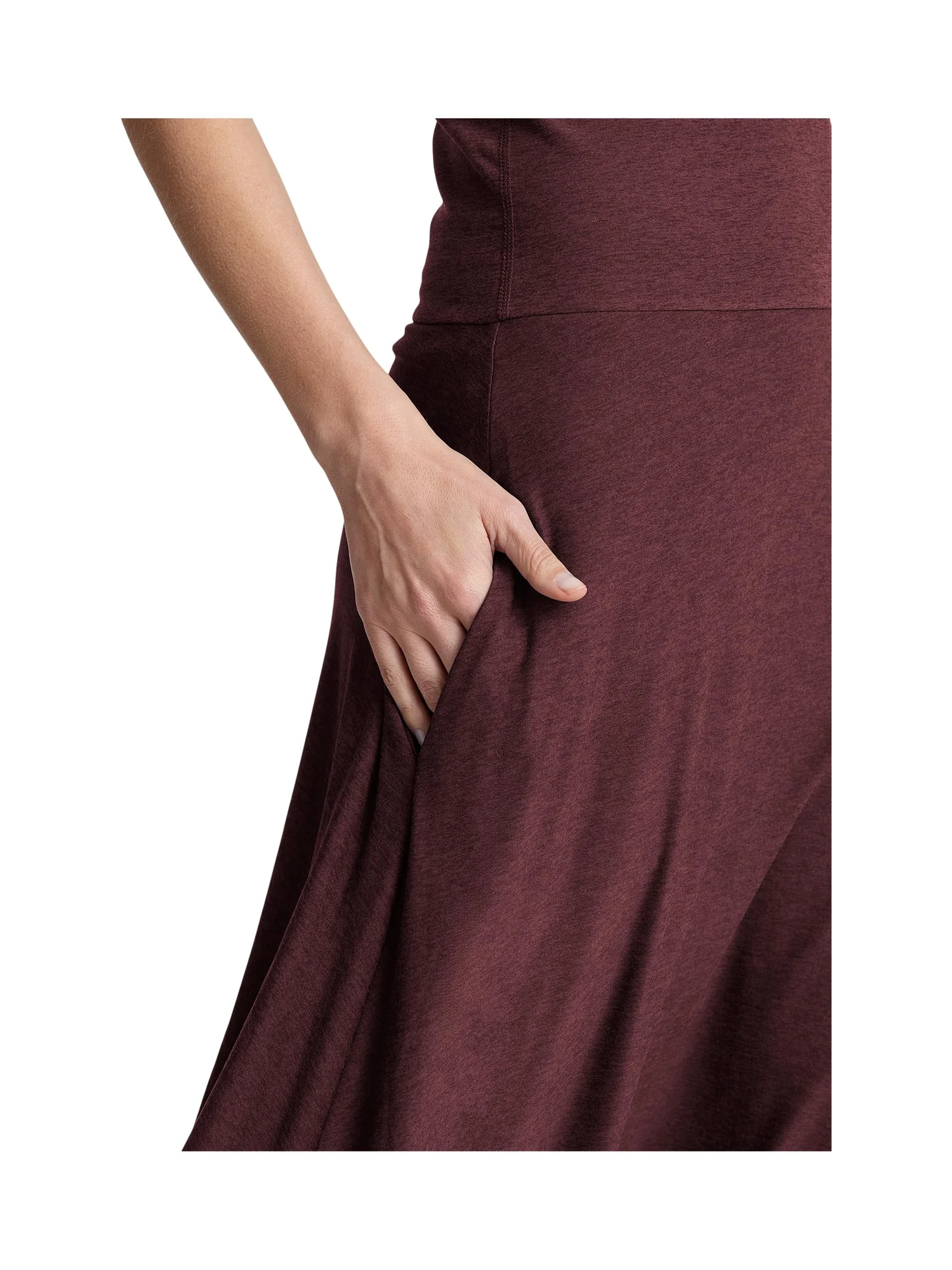 Платье Beyond Yoga Featherweight Strapless Dress — изображение 4 из 4, бордовый