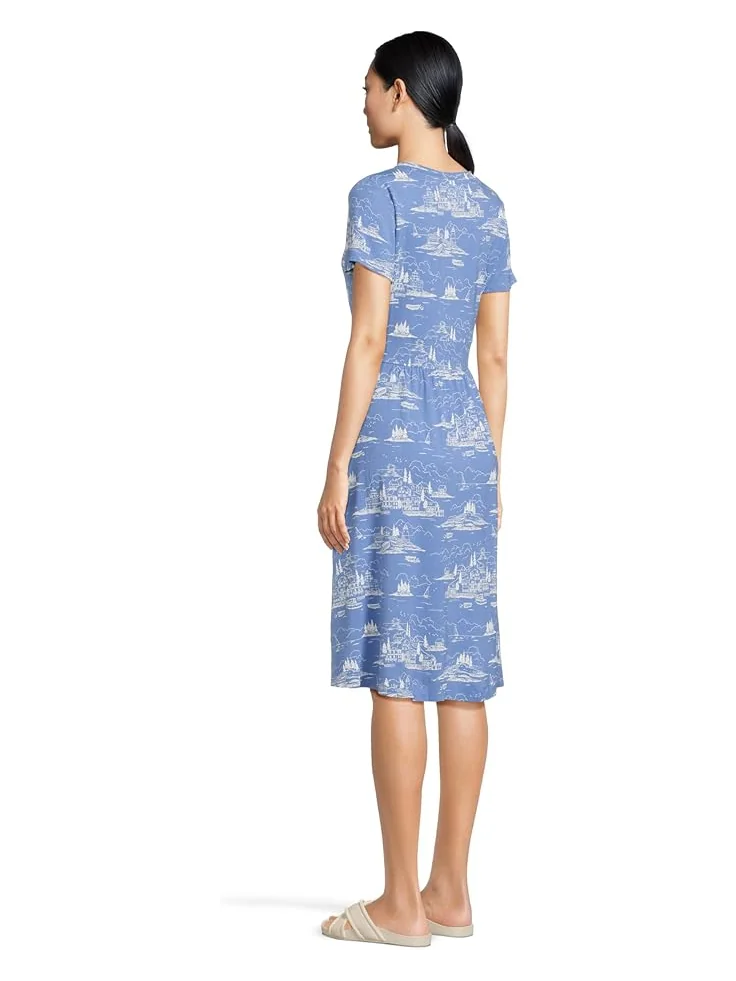 Платье L.L.Bean Summer Knit Dress, цвет Seaside Toile — изображение 3 из 4