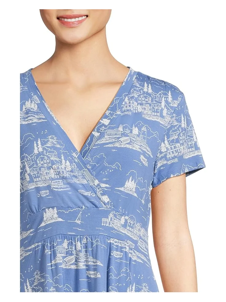 Платье L.L.Bean Summer Knit Dress, цвет Seaside Toile — изображение 4 из 4