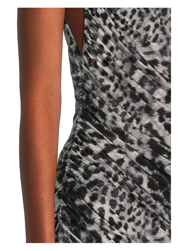 Платье Norma Kamali Diana Gown, цвет Animal — изображение 4 из 4