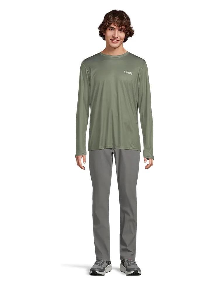 Рубашка Columbia Terminal Tackle PFG Fish Long — изображение 5 из 5, серый