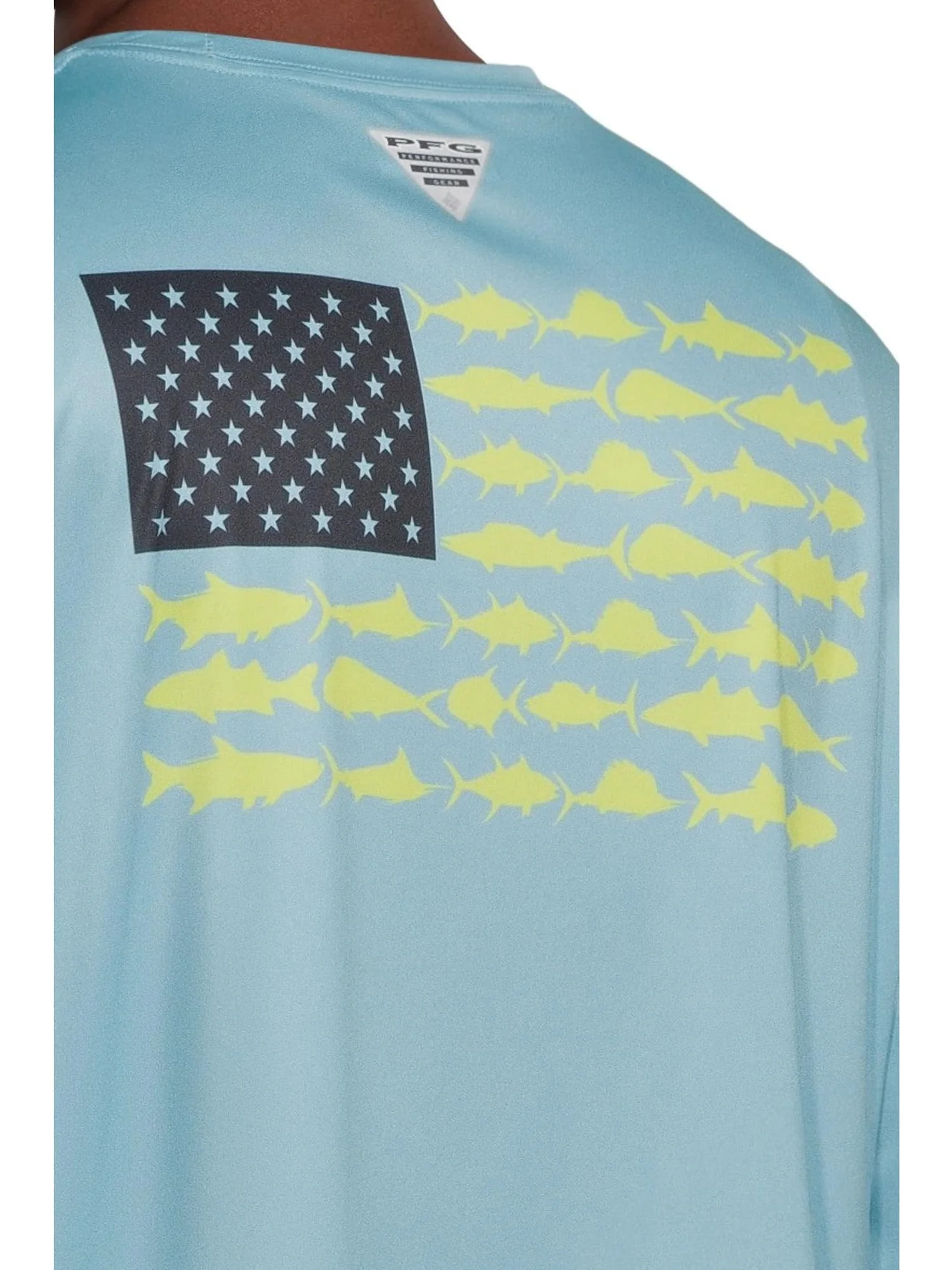Рубашка Columbia Terminal Tackle PFG Fish Long Sleeve Shirt — изображение 4 из 5