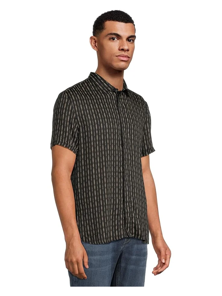 Рубашка John Varvatos Loren Shirt — изображение 2 из 5, черный