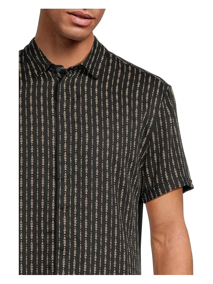 Рубашка John Varvatos Loren Shirt — изображение 4 из 5, черный