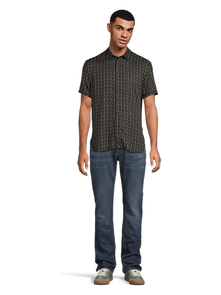 Рубашка John Varvatos Loren Shirt — изображение 5 из 5, черный