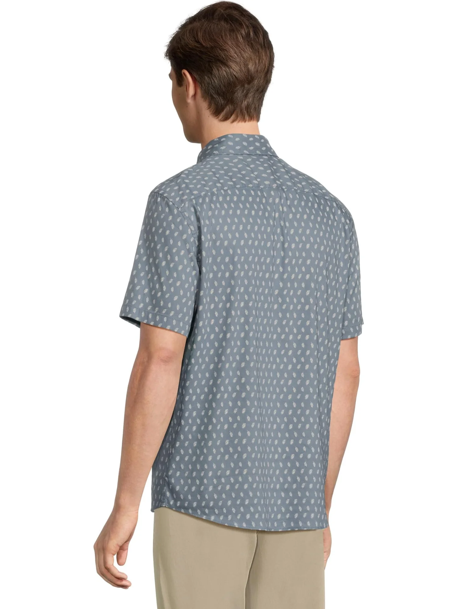 Рубашка Faherty Short Sleeve Movement Monterrey Shirt — изображение 3 из 5, лиственный