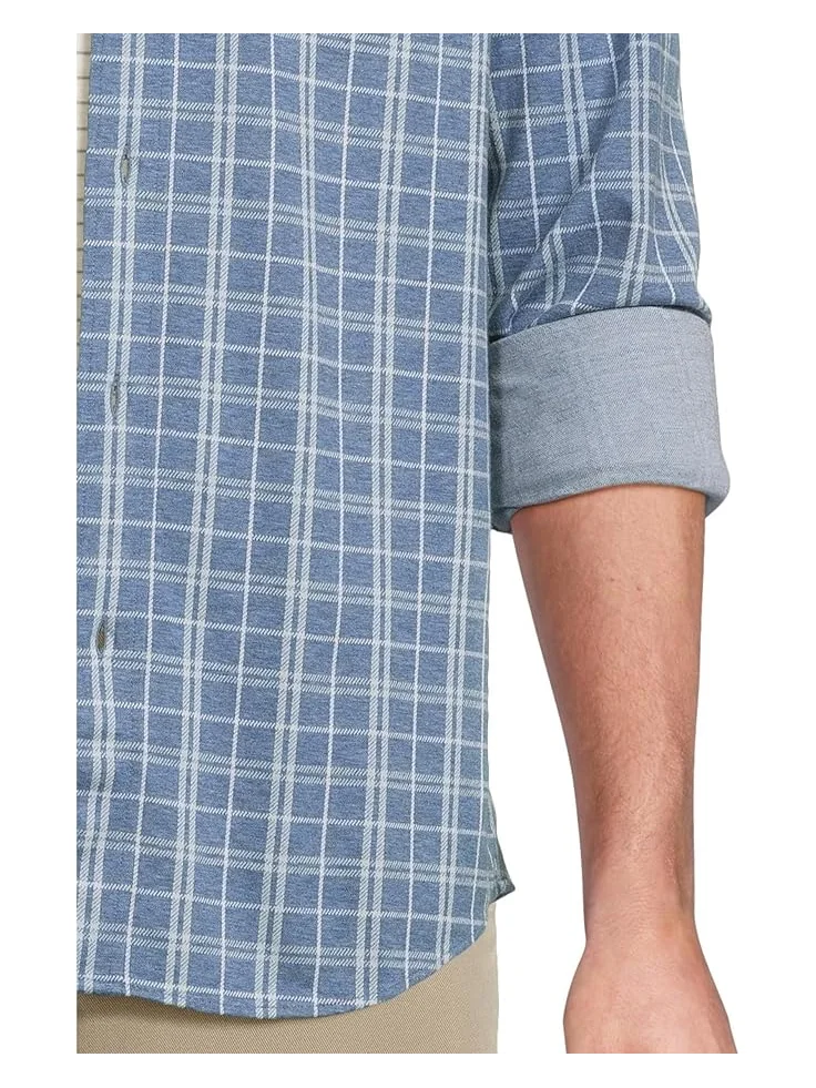 Рубашка Faherty Coastline Knit Shirt — изображение 4 из 5, голубой