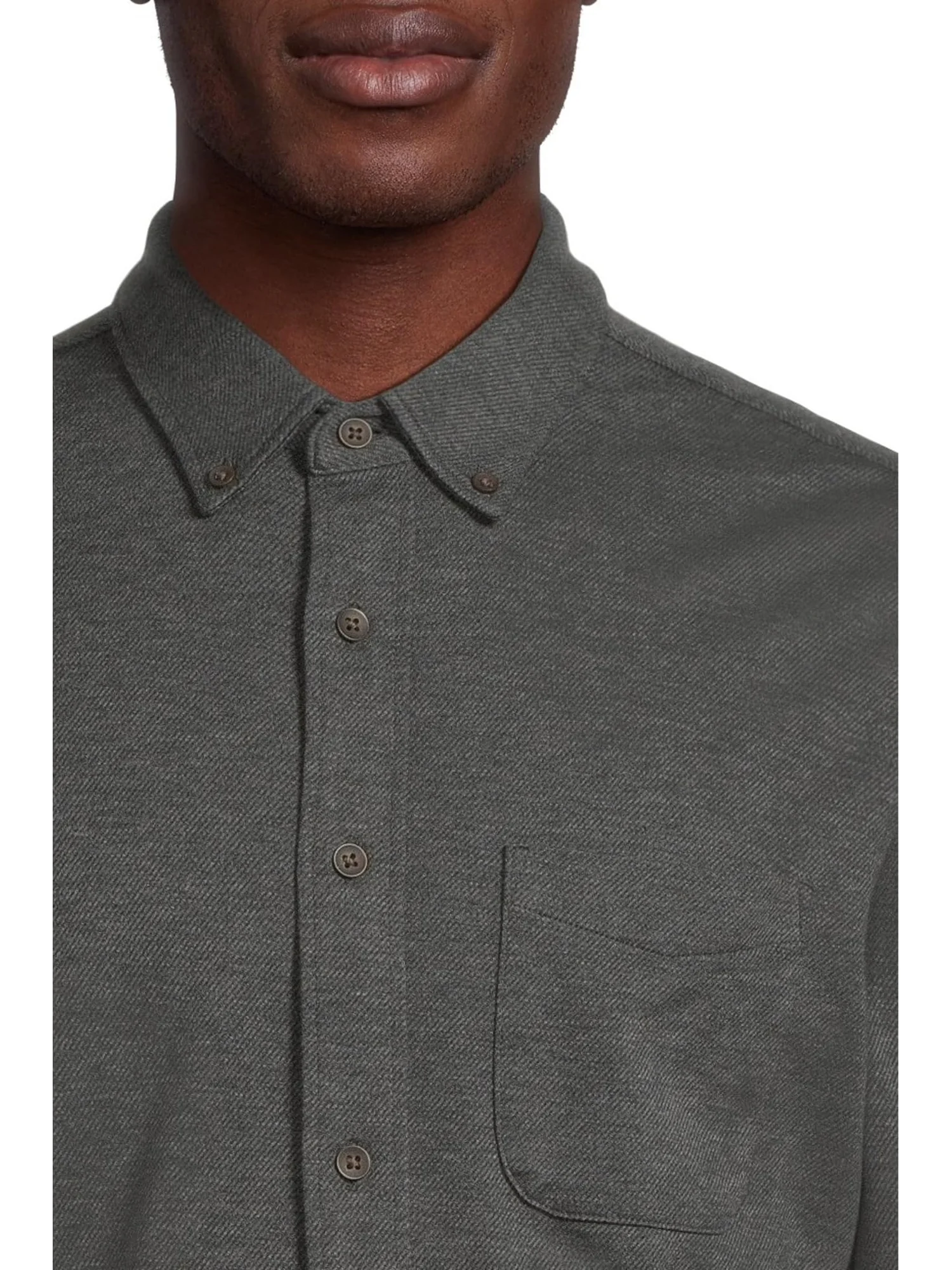 Рубашка Faherty Coastline Knit Shirt — изображение 4 из 5, темно-серый