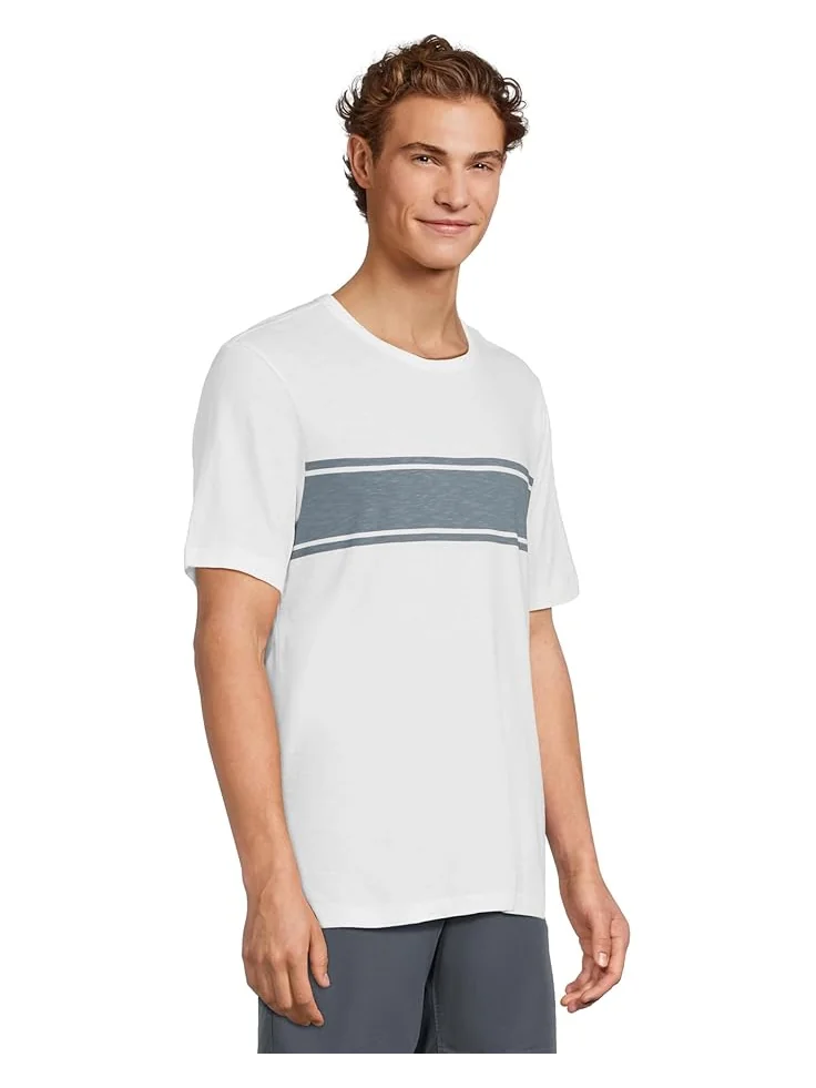 Футболка Faherty Sunwashed Tee — изображение 2 из 5, белый