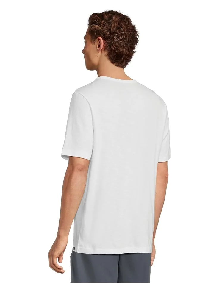 Футболка Faherty Sunwashed Tee — изображение 3 из 5, белый