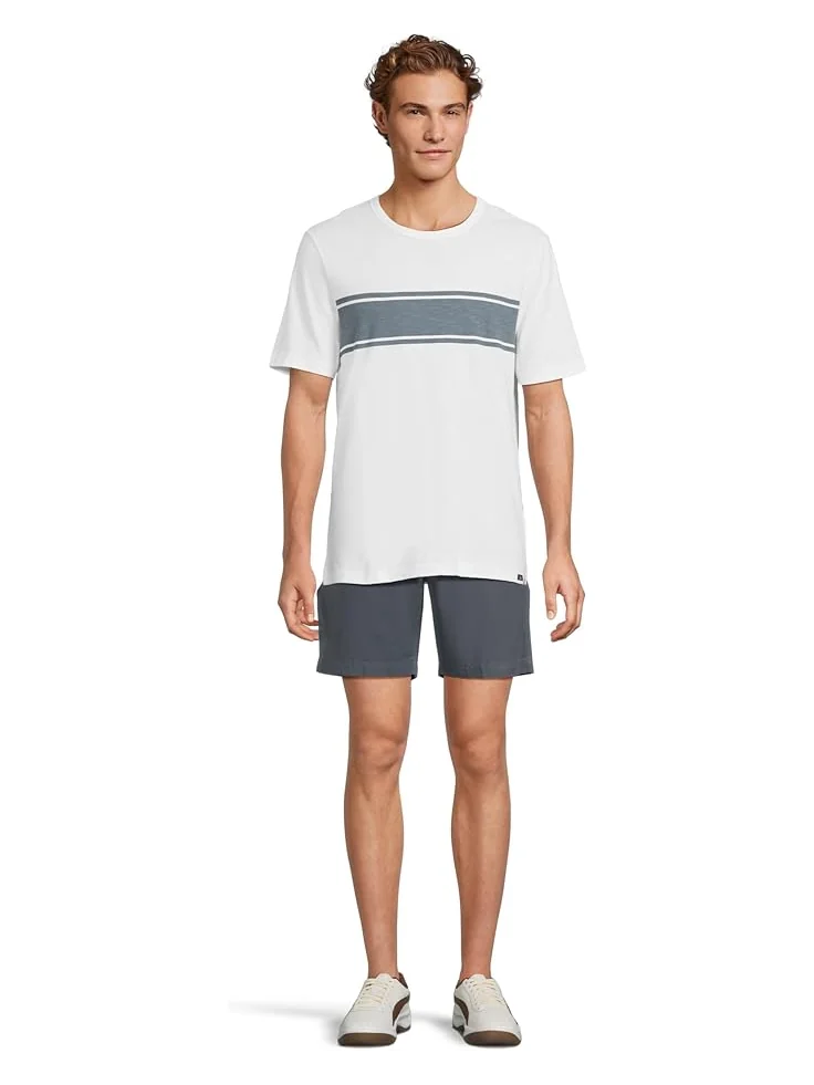 Футболка Faherty Sunwashed Tee — изображение 5 из 5, белый