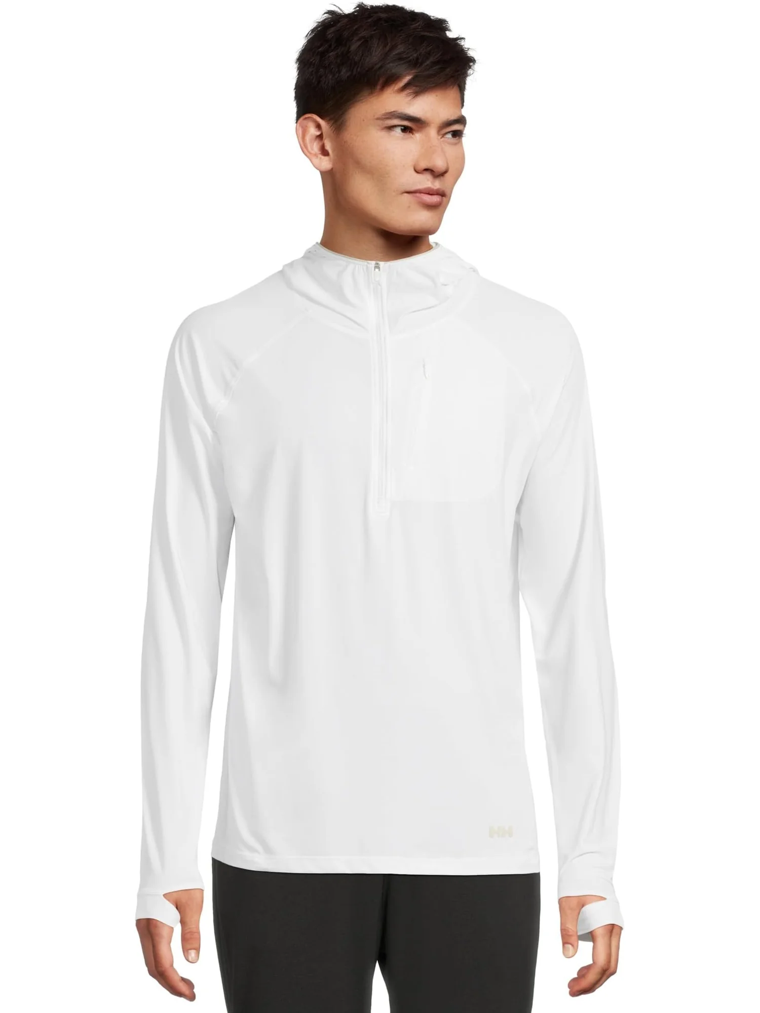 Мужская толстовка Shine Solen с капюшоном на молнии 1/2 Helly Hansen — изображение 1 из 5, белый