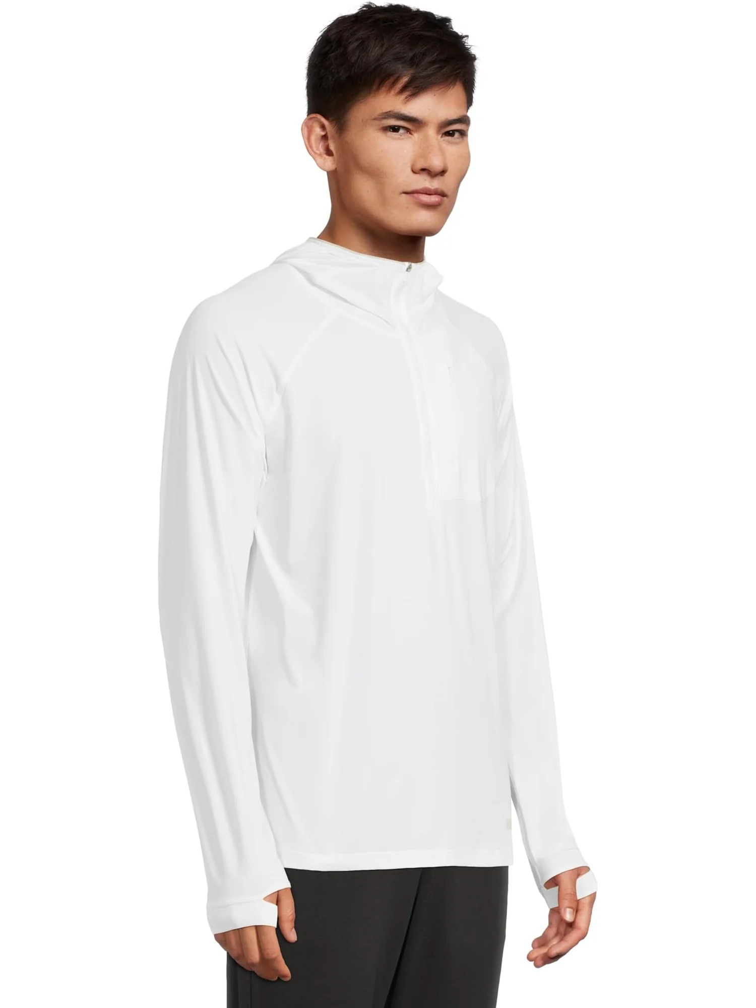 Мужская толстовка Shine Solen с капюшоном на молнии 1/2 Helly Hansen — изображение 2 из 5, белый