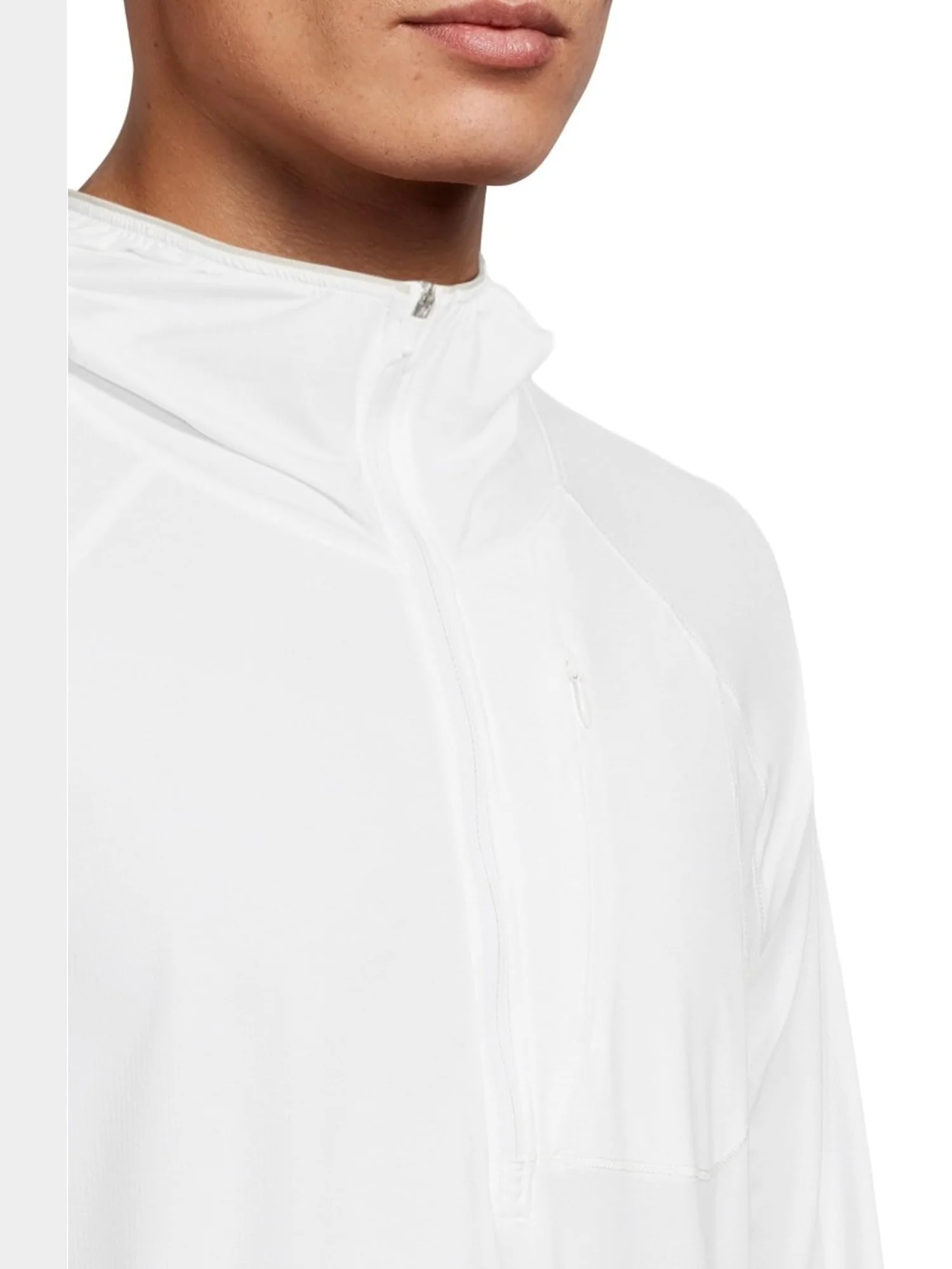 Мужская толстовка Shine Solen с капюшоном на молнии 1/2 Helly Hansen — изображение 4 из 5, белый