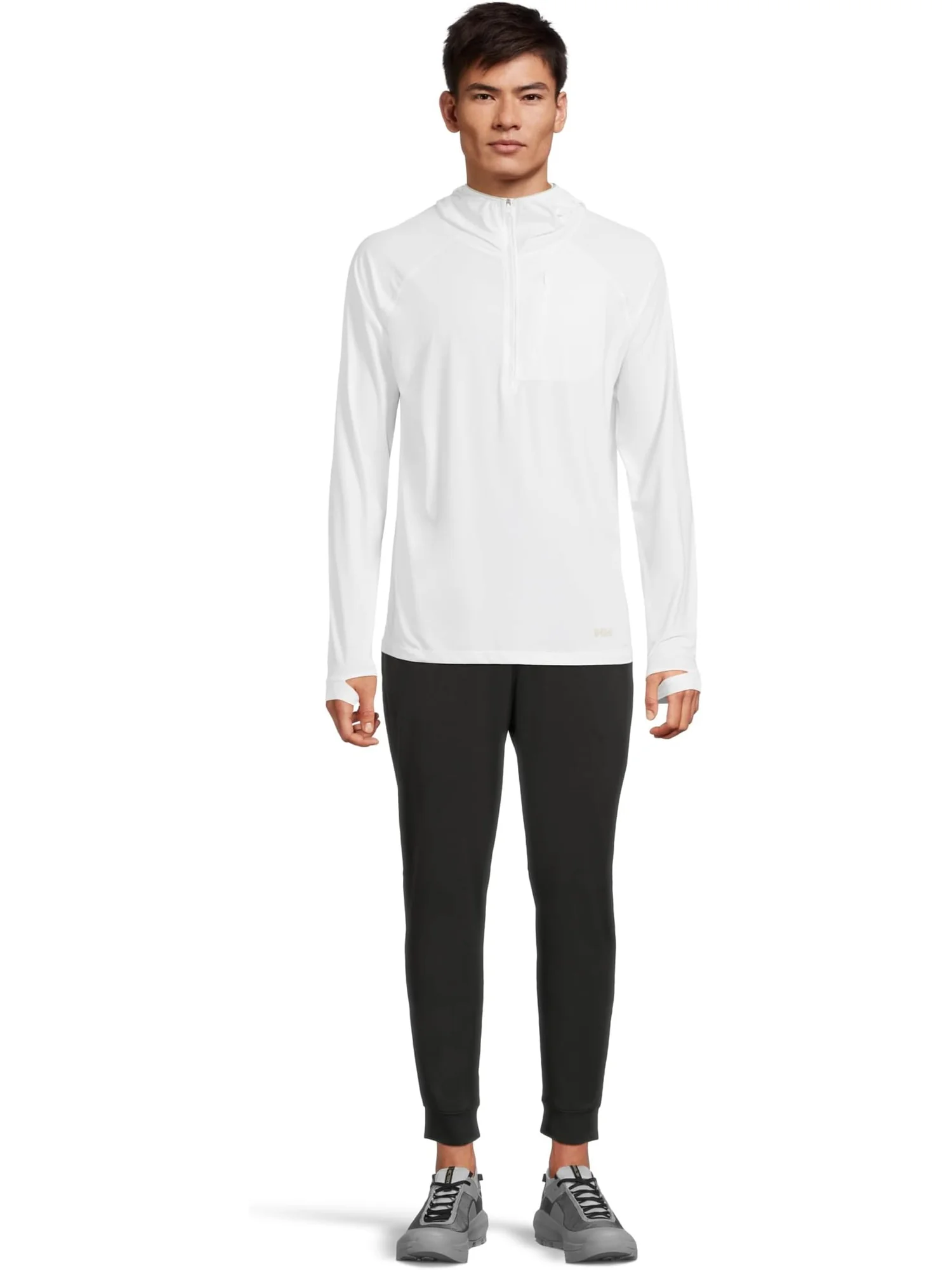 Мужская толстовка Shine Solen с капюшоном на молнии 1/2 Helly Hansen — изображение 5 из 5, белый