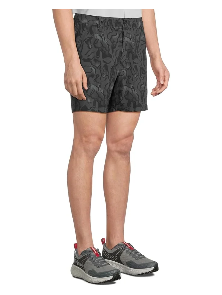 Шорты Columbia PFG Uncharted Shorts, цвет Shark Swamplands — изображение 2 из 5